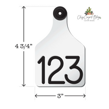 Load image into Gallery viewer, Large Ritchey Custom Ear Tags