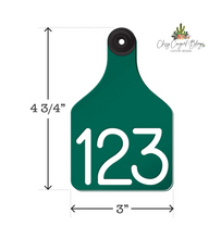 Load image into Gallery viewer, Large Ritchey Custom Ear Tags