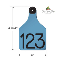 Load image into Gallery viewer, Large Ritchey Custom Ear Tags