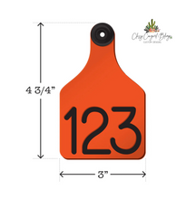 Load image into Gallery viewer, Large Ritchey Custom Ear Tags