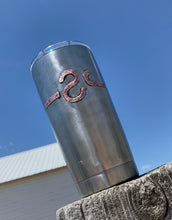 Load image into Gallery viewer, Copper &amp; Turquoise Silversmith Tumblers