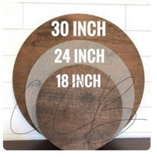 Load image into Gallery viewer, Custom Round Name Signs
