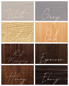 Custom Round Name Signs