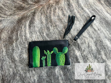 Load image into Gallery viewer, Hand Painted Cactus Clutch