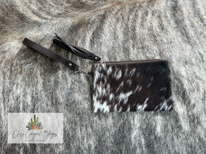 Hand Painted Cactus Clutch