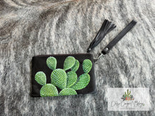 Load image into Gallery viewer, Hand Painted Cactus Clutch