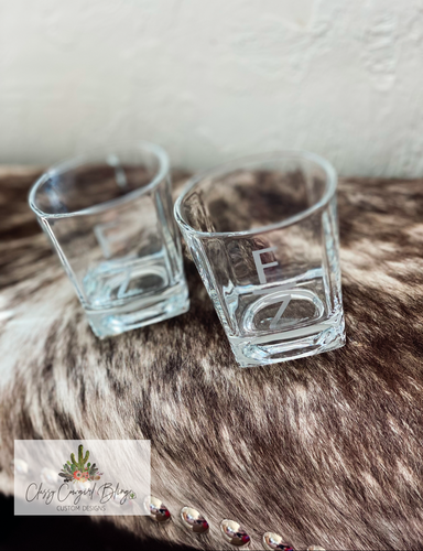 Engraved Whiskey Glasses