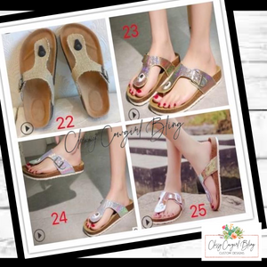Youth Glitter Sandal