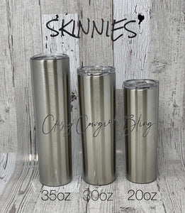 Custom Non-Glitter Tumbler