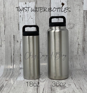 Custom Non-Glitter Tumbler
