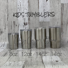 Load image into Gallery viewer, Custom Non-Glitter Tumbler