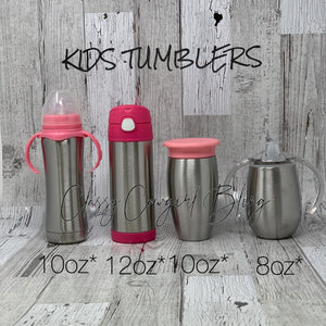 Custom Glitter Tumblers