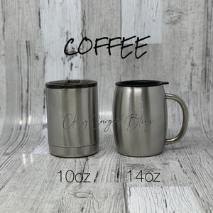Custom Non-Glitter Tumbler