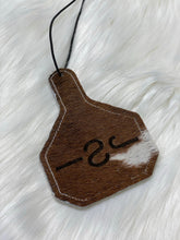 Load image into Gallery viewer, Custom Leather Ear Tag Car Freshies
