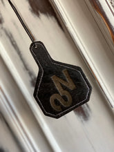 Load image into Gallery viewer, Custom Leather Ear Tag Car Freshies