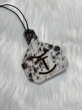 Load image into Gallery viewer, Custom Leather Ear Tag Car Freshies