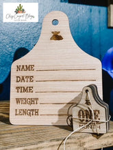 Load image into Gallery viewer, Baby Announcement Milestone Tags