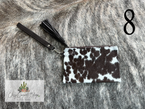 Hand Painted Cactus Clutch